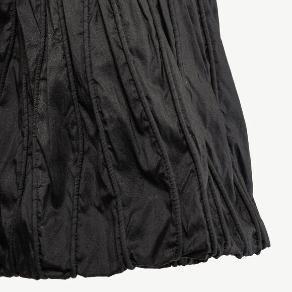 Annette Gortz AW/10 Jil Black Textured-Silk Bubble-Hem Skirt - Picture 7 of 11